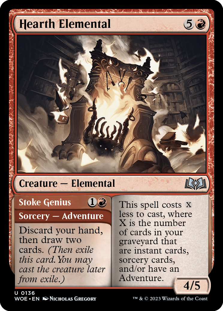 Hearth Elemental | Wilds of Eldraine | Standard | Card Kingdom