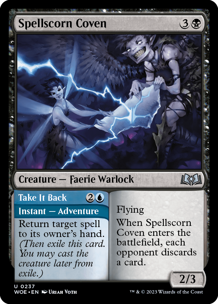 Spellscorn Coven | Wilds of Eldraine Foil | Standard | Card Kingdom