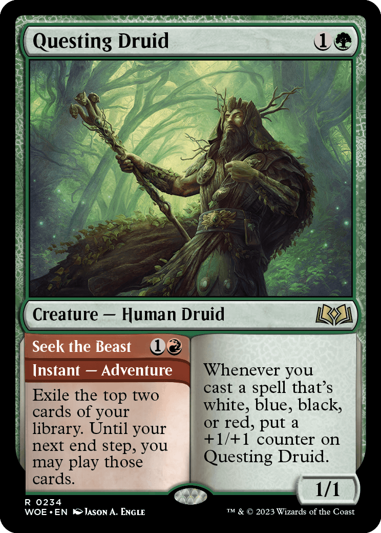 druid cards mtg Bubbacare Devoted - Multicoloured Card - 1 Piece When Rootweaver Druid enters the battlefield Subtype: Druid, Colors: Black, 25