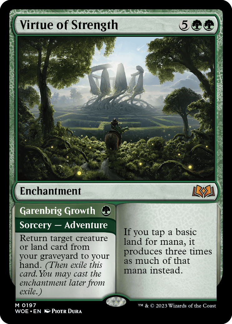 Virtue of Loyalty | Wilds of Eldraine | Standard | Card Kingdom