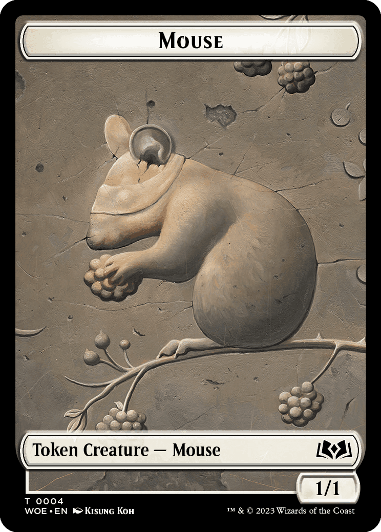 Mouse Token | Wilds of Eldraine | Standard | Card Kingdom