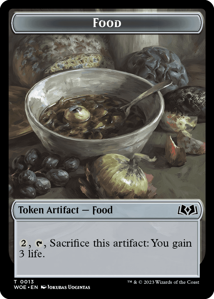 Food Token | Wilds of Eldraine Foil | Standard | Card Kingdom
