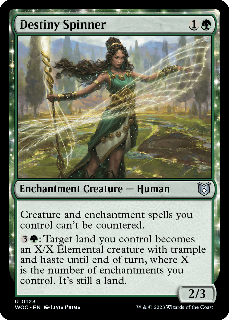 Destiny Spinner | Wilds of Eldraine Commander Decks | Commander | Card  Kingdom
