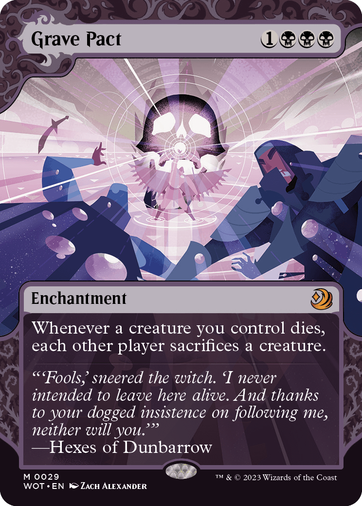 Grave Pact | Wilds of Eldraine Enchanting Tales Foil | Card