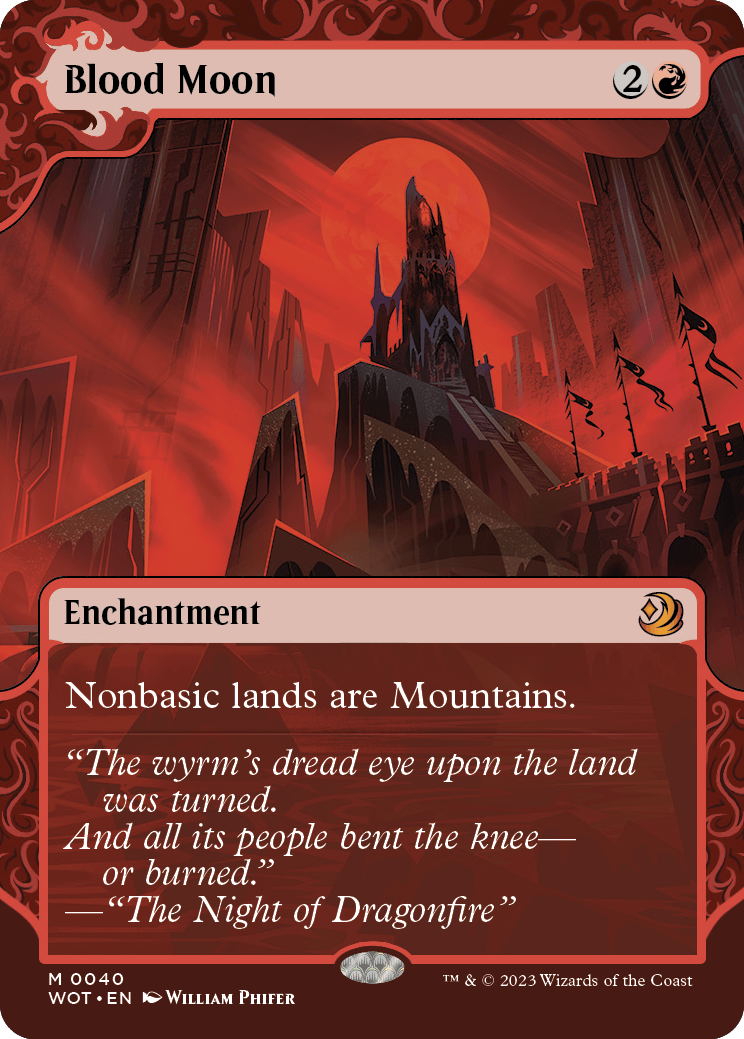 mtg cards like blood moon Blood Moon | Wilds of Eldraine Enchanting Tales