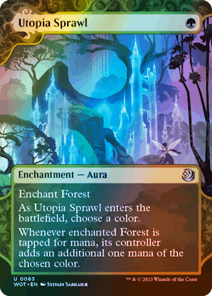 Utopia Sprawl | Wilds of Eldraine Enchanting Tales Foil | Card Kingdom