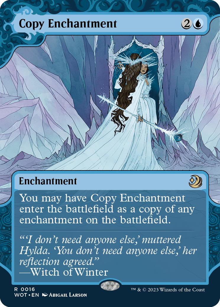 Copy Enchantment | Wilds of Eldraine Enchanting Tales Foil | Card Kingdom