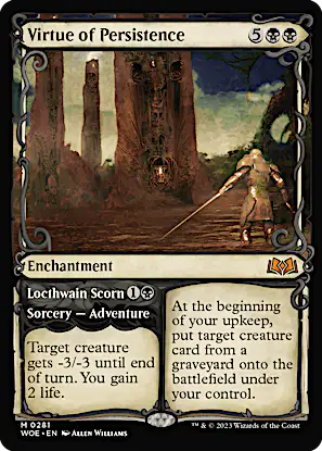 mtg eldraine showcase cards Necropotence As Throne of Eldraine enters the battlefield Animating Faerie | Throne of