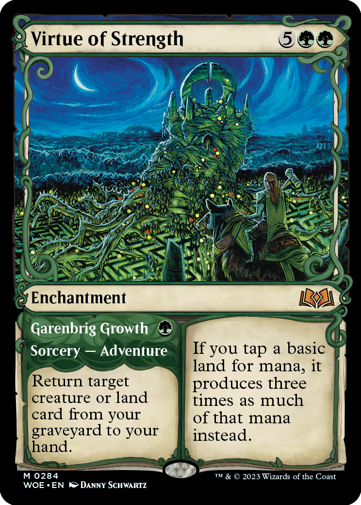 Virtue of Loyalty | Wilds of Eldraine Foil | Standard | Card Kingdom