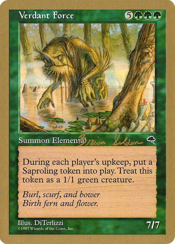 Verdant Force | World Championships | Card Kingdom