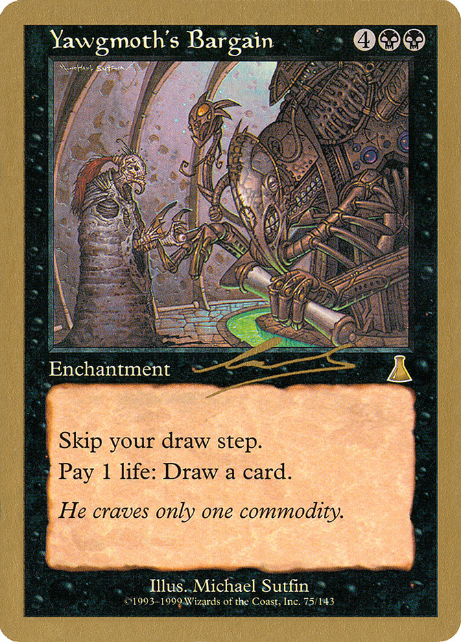 Yawgmoth's Bargain | Urza's Destiny Foil | Card Kingdom