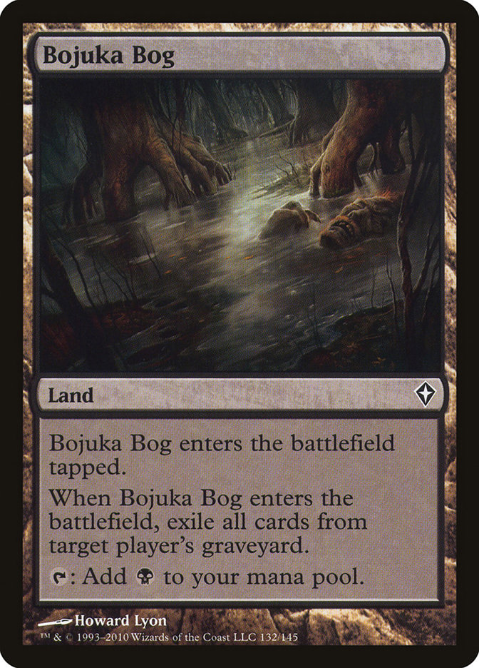 ボジューカの沼　英語版　foil mtg Bojuka Bog | Worldwake Foil | Modern | Card Kingdom