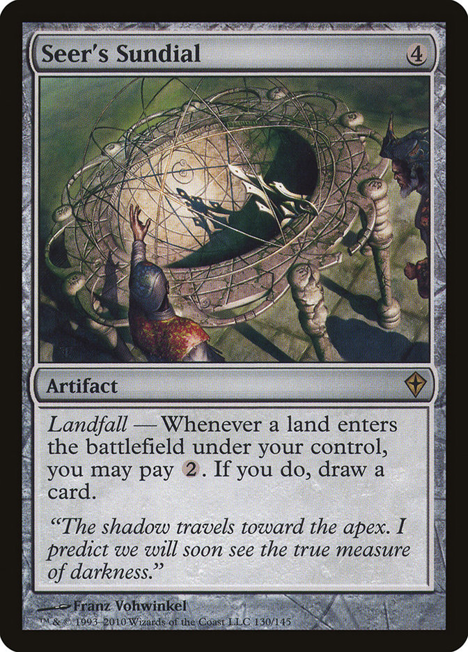 Seer's Sundial | Worldwake | Modern | Card Kingdom