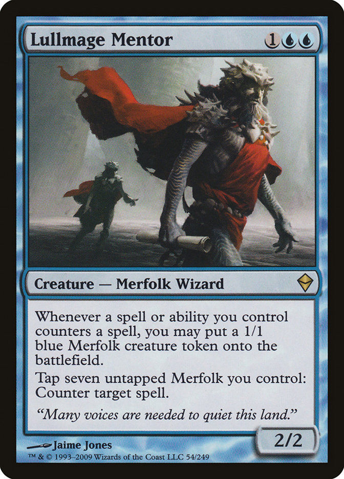 Lullmage Mentor | Zendikar Foil | Modern | Card Kingdom