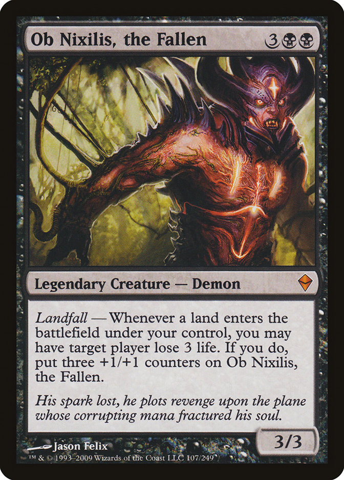 Ob Nixilis, the Fallen | Zendikar Foil | Modern | Card Kingdom