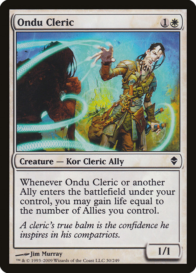 thopter cards mtg Cleric Token Print main image 0