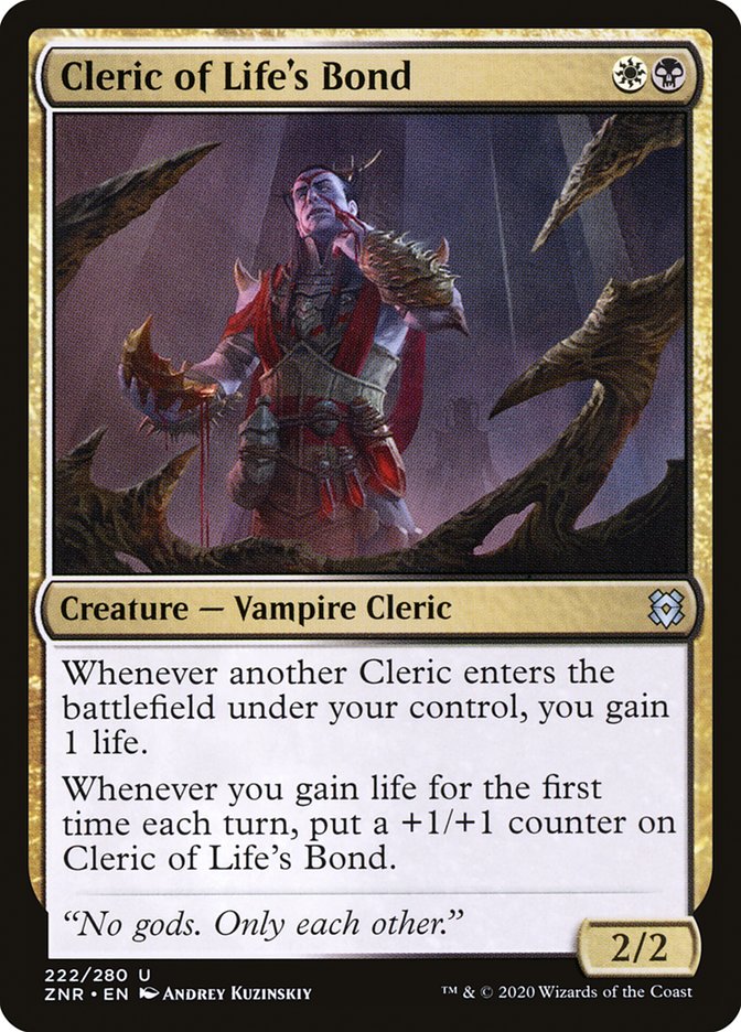 Cleric of Life's Bond | Zendikar Rising | Pioneer | Card Kingdom