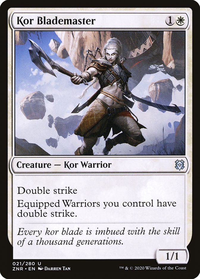 Kor Blademaster | Zendikar Rising | Pioneer | Card Kingdom