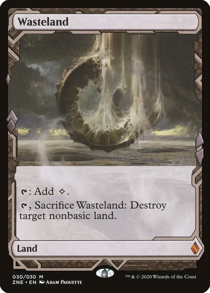 Wasteland | Zendikar Rising Expeditions Foil | Card Kingdom